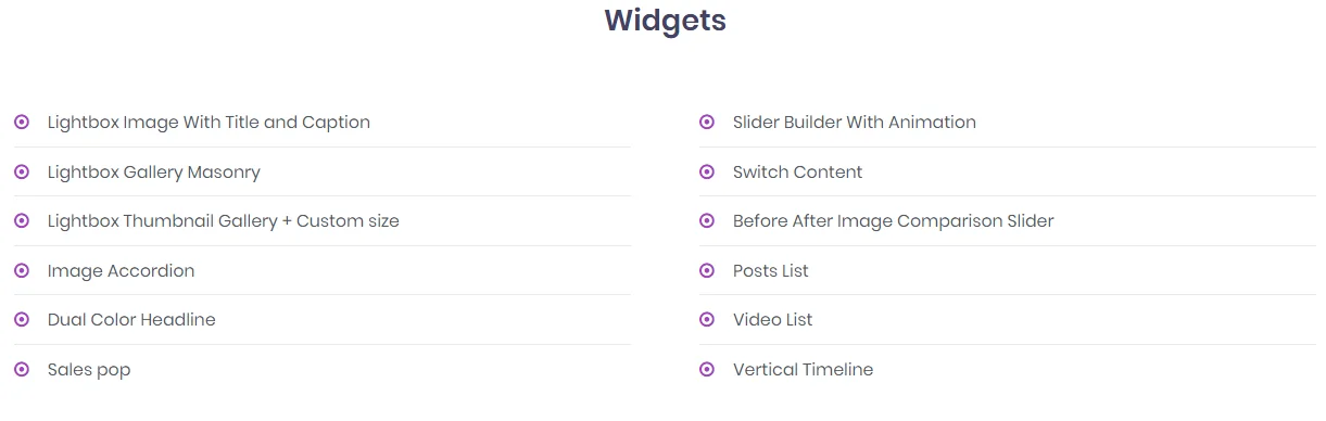 Piotnet Addons For Elementor Pro v7.1.63 NULLED - addons for Elementor 2 Addon Piotnet for Elementor Pro - Widgets