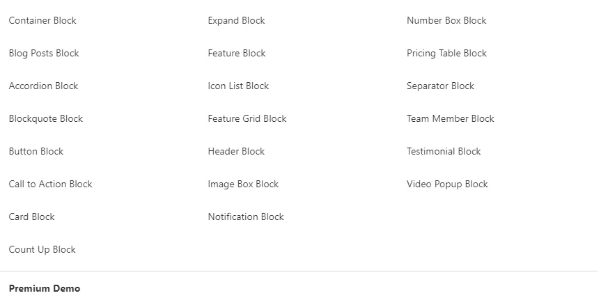 Tính năng Stackable Premium