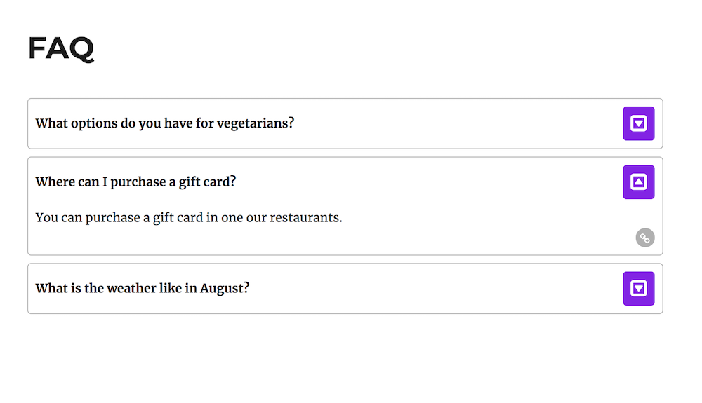 Tính năng YITH FAQ Plugin for WordPress Premium