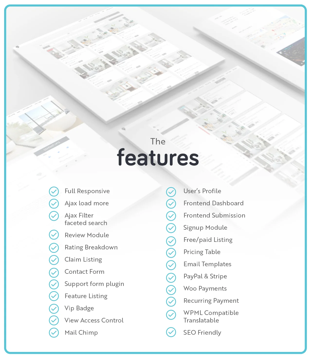 Tính năng nổi bật Directory Pro