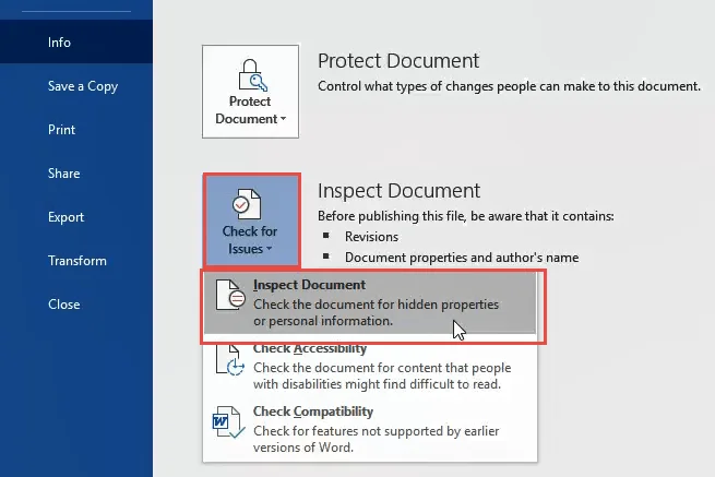 Cách xóa hoàn toàn siêu dữ liệu cá nhân khỏi tài liệu Microsoft Office 36 Cách xóa hoàn toàn siêu dữ liệu cá nhân khỏi tài liệu Microsoft Office