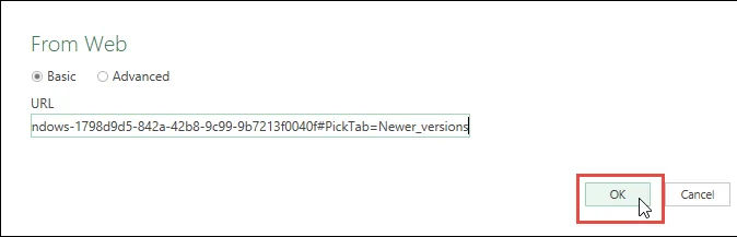 Sử dụng Excel làm công cụ để sao chép dữ liệu từ trang web 23 Sử dụng Excel làm công cụ để sao chép dữ liệu từ trang web