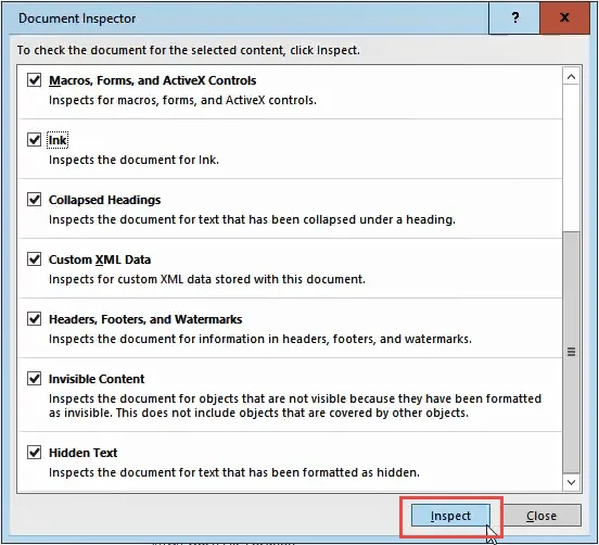 Cách xóa hoàn toàn siêu dữ liệu cá nhân khỏi tài liệu Microsoft Office 37 Cách xóa hoàn toàn siêu dữ liệu cá nhân khỏi tài liệu Microsoft Office