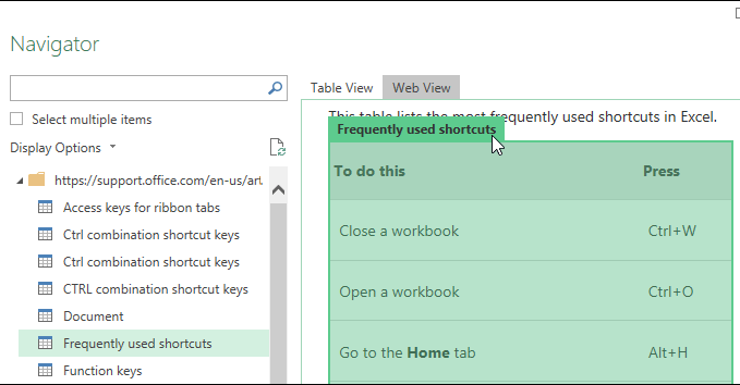 Sử dụng Excel làm công cụ để sao chép dữ liệu từ trang web 9 Sử dụng Excel làm công cụ để sao chép dữ liệu từ trang web