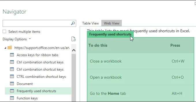 Sử dụng Excel làm công cụ để sao chép dữ liệu từ trang web 26 Sử dụng Excel làm công cụ để sao chép dữ liệu từ trang web