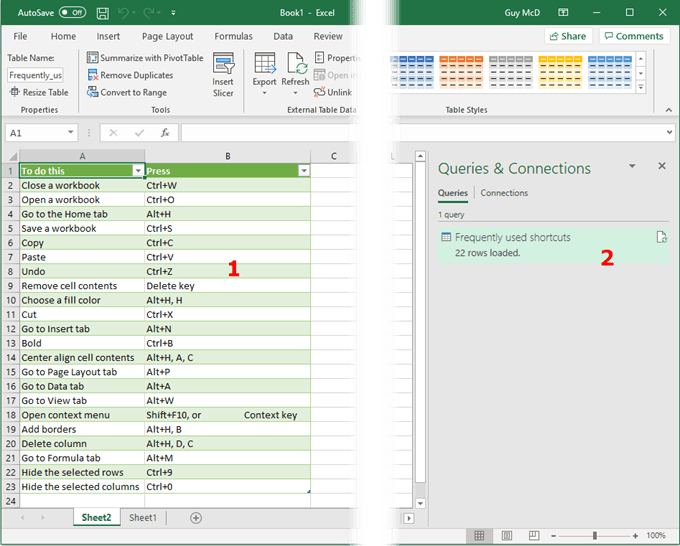 Sử dụng Excel làm công cụ để sao chép dữ liệu từ trang web 11 Sử dụng Excel làm công cụ để sao chép dữ liệu từ trang web
