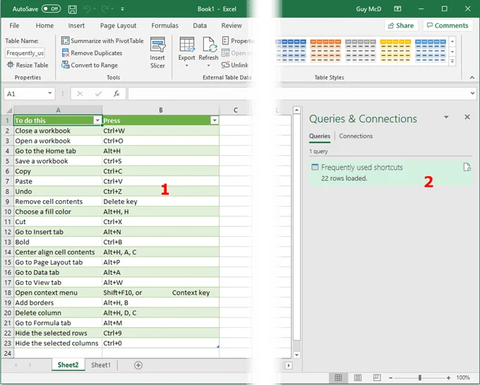 Sử dụng Excel làm công cụ để sao chép dữ liệu từ trang web 28 Sử dụng Excel làm công cụ để sao chép dữ liệu từ trang web