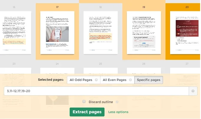 Cách di chuyển và trích xuất trang PDF 6 Cách di chuyển và trích xuất trang PDF