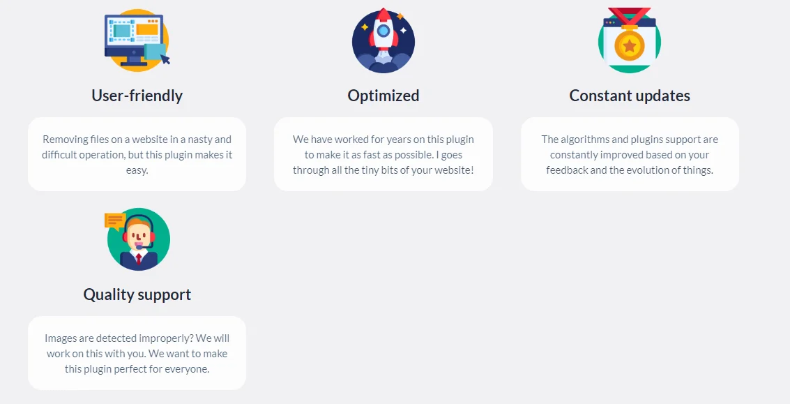 Tính năng Media Cleaner Pro