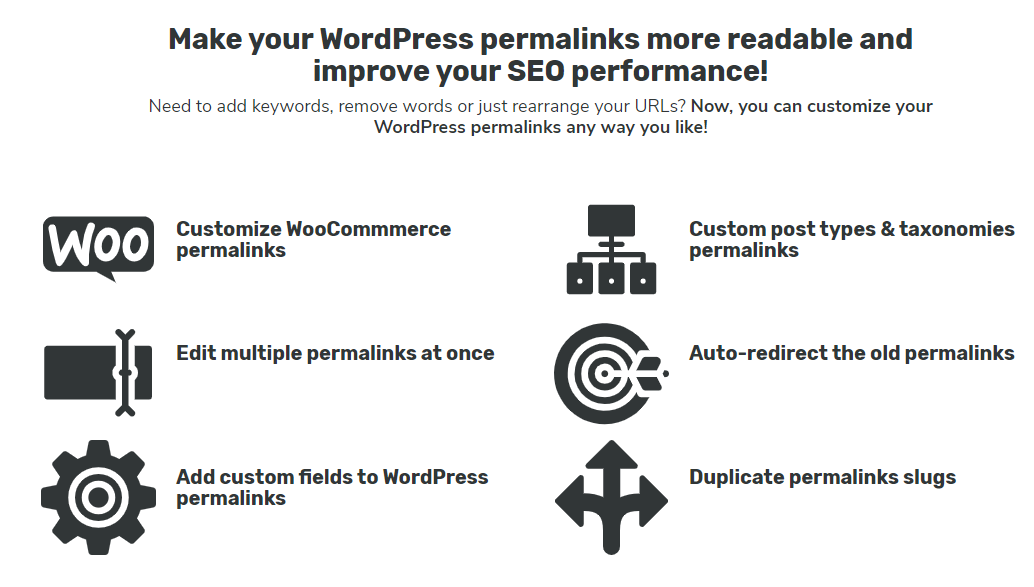 Tính năng Permalink Manager Pro - Best WordPress Permalink Editor