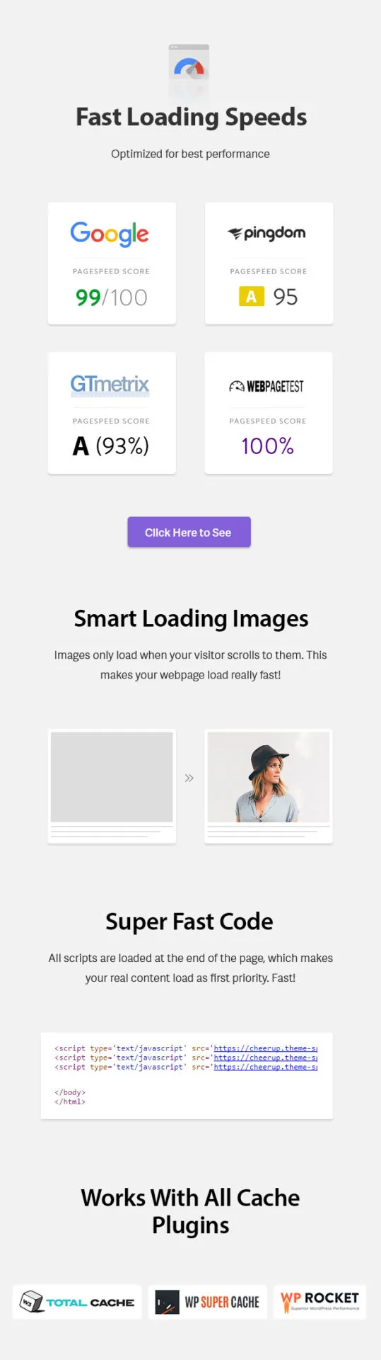 Tính năng nổi bật CheerUp - Blog Magazine & Travel WordPress