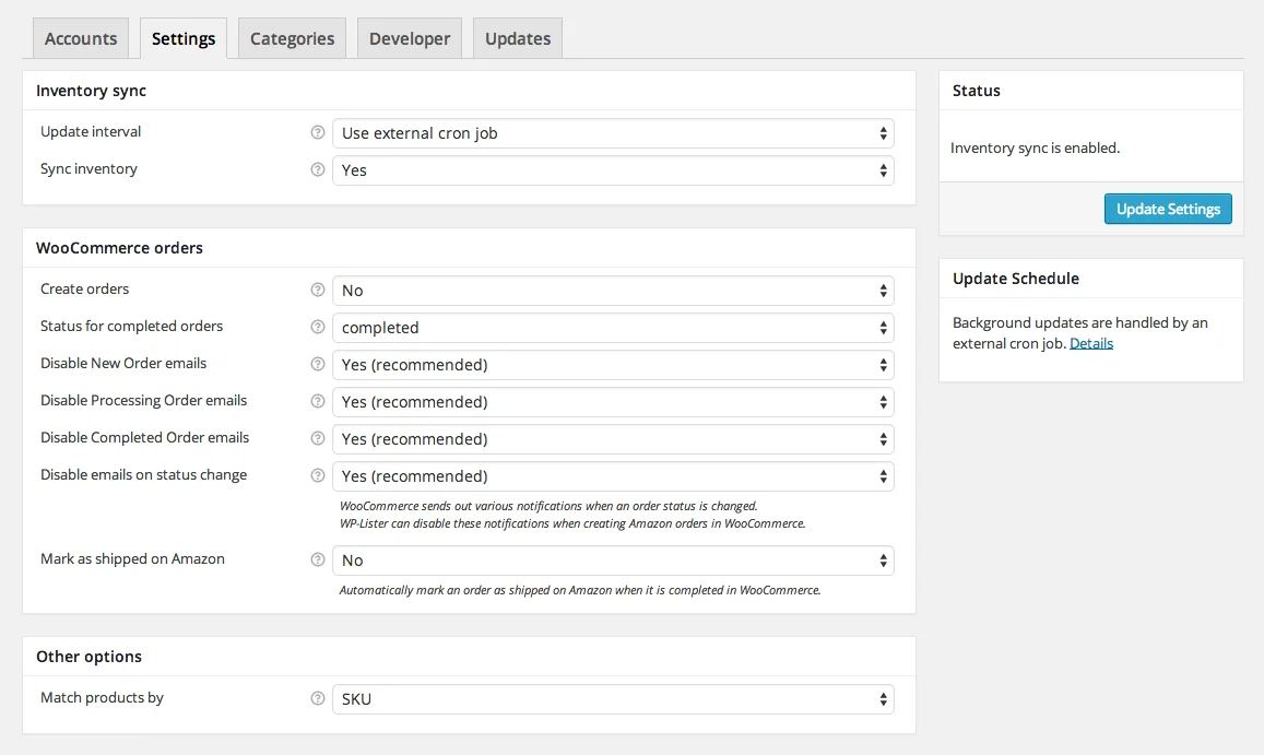 WP-Lister Pro for Amazon