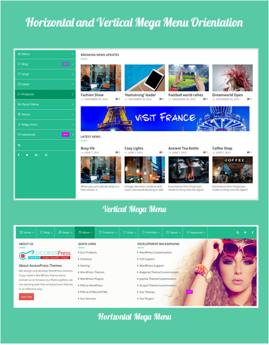 WP Mega Menu Pro