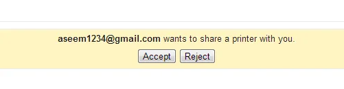Chấp nhận từ chối máy in