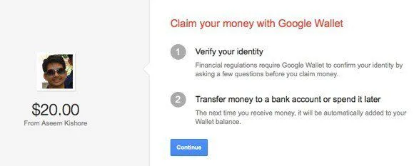 OTT giải thích việc gửi tiền qua Gmail 9 chấp nhận tiền ví