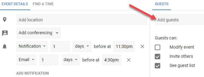 Cách chia sẻ lịch Google