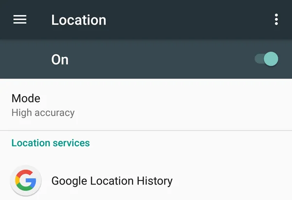 android-location-history 
