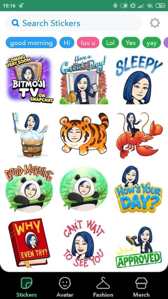 Cách biến mình thành phim hoạt hình bằng Bitmoji 6 Cách biến mình thành phim hoạt hình bằng Bitmoji