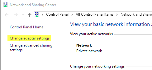Cách gán địa chỉ IP tĩnh trong Windows và OS X 4 thay đổi cấu hình bộ chuyển đổi
