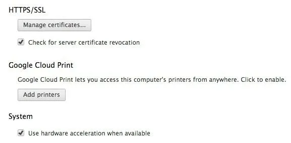 Chrome in đám mây