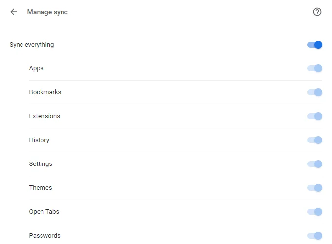 Cách thiết lập Đồng bộ hóa trình duyệt Google Chrome 5 Cách thiết lập Đồng bộ hóa trình duyệt Google Chrome