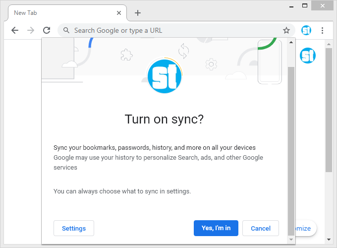 Cách thiết lập Đồng bộ hóa trình duyệt Google Chrome 3 Cách thiết lập Đồng bộ hóa trình duyệt Google Chrome