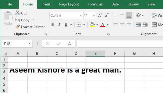 Độ rộng cột AutoFit và chiều cao hàng trong Excel 4 Độ rộng cột AutoFit và chiều cao hàng trong Excel