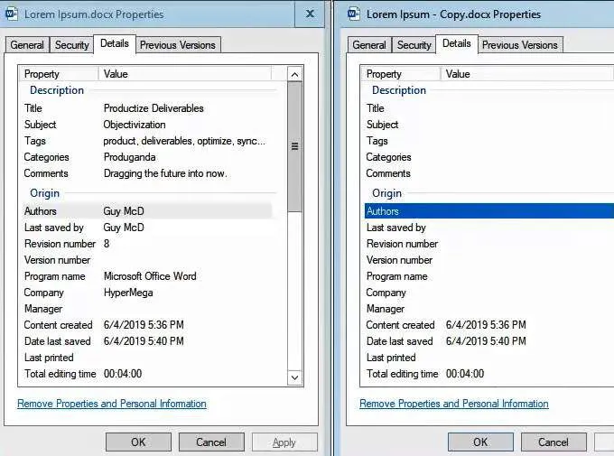 Cách xóa hoàn toàn siêu dữ liệu cá nhân khỏi tài liệu Microsoft Office 44 Cách xóa hoàn toàn siêu dữ liệu cá nhân khỏi tài liệu Microsoft Office
