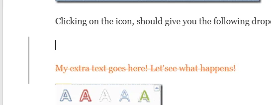 Cách chia sẻ hoặc cộng tác trên một tài liệu Word với người khác 12 xóa từ văn bản