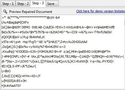 Hướng dẫn cơ bản để sửa chữa tệp Word bị hỏng 19 kết quả tài liệu