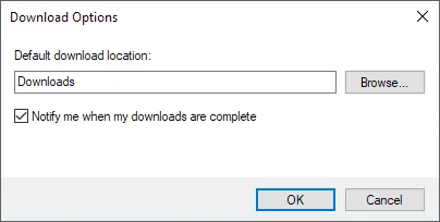 Cách thay đổi vị trí thư mục tải xuống mặc định trên bất kỳ trình duyệt web nào