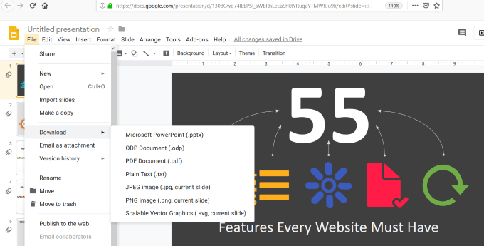 Cách chuyển đổi bản trình bày PowerPoint sang slide của Google 23 Cách chuyển đổi bản trình bày PowerPoint sang slide của Google