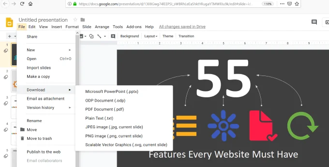 Cách chuyển đổi bản trình bày PowerPoint sang slide của Google 23 Cách chuyển đổi bản trình bày PowerPoint sang slide của Google