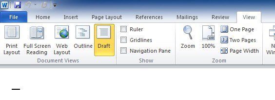 chế độ dự thảo