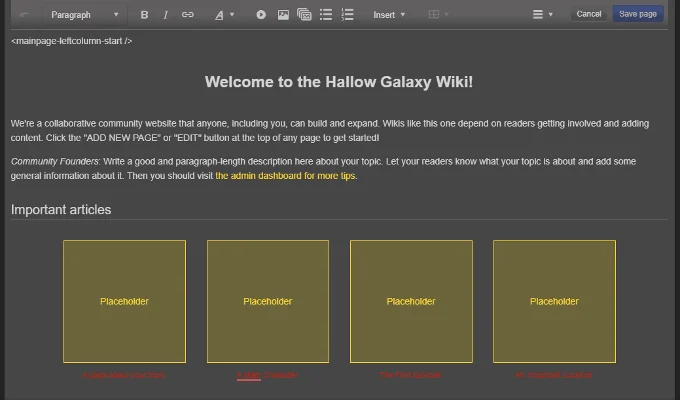 Làm thế nào để tạo trang web Wiki của riêng bạn 18 Làm thế nào để tạo trang web Wiki của riêng bạn