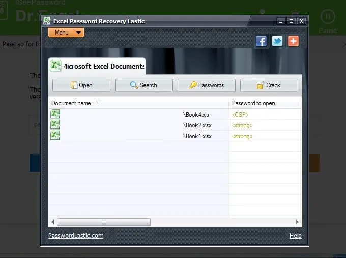 Cách xóa, bẻ khóa hoặc phá mật khẩu Excel XLS bị lãng quên 26 Cách xóa, bẻ khóa hoặc phá mật khẩu Excel XLS bị lãng quên