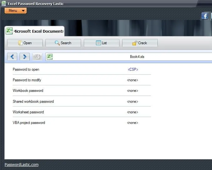 Cách xóa, bẻ khóa hoặc phá mật khẩu Excel XLS bị lãng quên 28 Cách xóa, bẻ khóa hoặc phá mật khẩu Excel XLS bị lãng quên