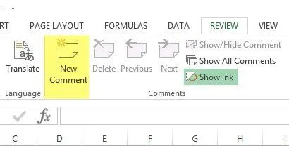 Cách thêm nhận xét vào ô bảng tính Excel 1 bình luận xuất sắc 2013