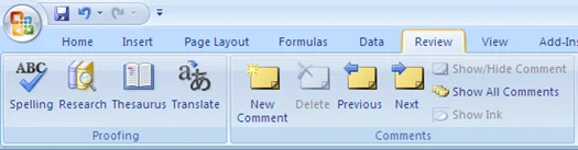 ý kiến ​​excel