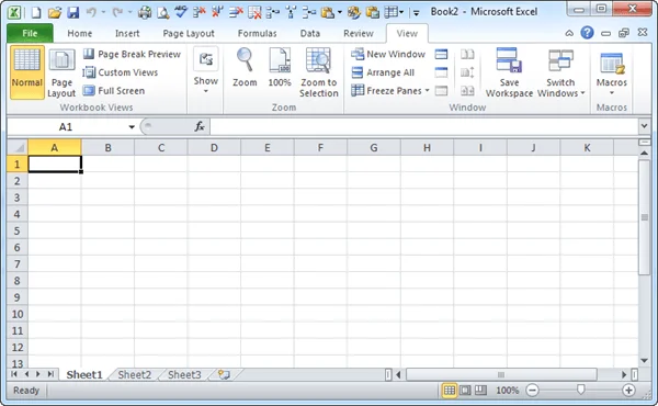 Hướng dẫn cơ bản về Microsoft Excel - Học cách sử dụng Excel (Phần 1) 1 excel chính gui