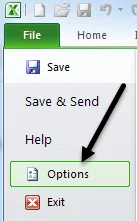 Hướng dẫn cơ bản về Microsoft Excel - Học cách sử dụng Excel (Phần 1) 3 tùy chọn excel