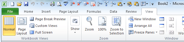 Hướng dẫn cơ bản về Microsoft Excel - Học cách sử dụng Excel (Phần 1) 2 thanh ribbon excel