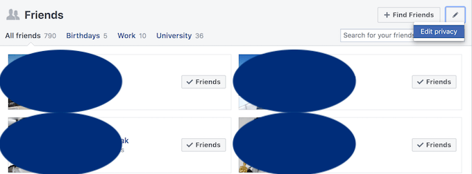 Ẩn một người bạn từ người khác trên Facebook 2 Ẩn một người bạn từ người khác trên Facebook