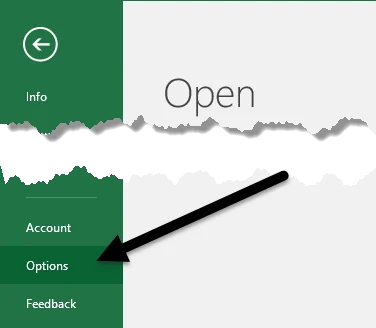 Cách sử dụng các tính năng AutoRecover và AutoBackup của Excel 1 tùy chọn tập tin excel