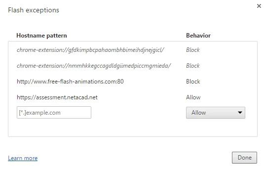 Cách bật Flash trong Chrome cho các trang web cụ thể 7 Cách bật Flash trong Chrome cho các trang web cụ thể