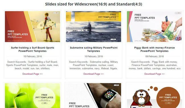 10 trang web tuyệt vời cho các mẫu PowerPoint miễn phí 7 mẫu ppt miễn phí