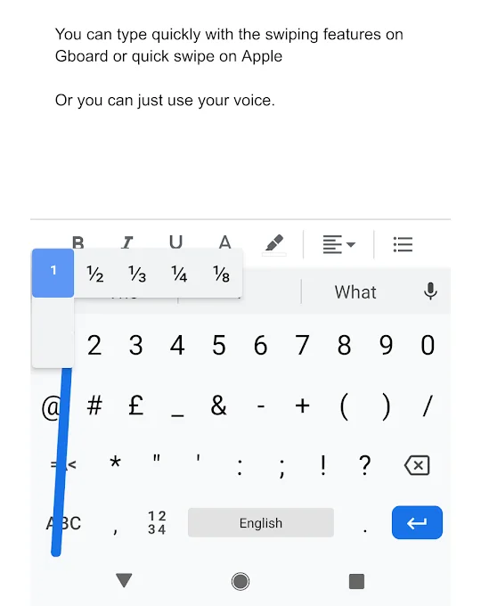 Mẹo sử dụng Google Docs trên thiết bị di động của bạn 3 Mẹo sử dụng Google Docs trên thiết bị di động của bạn