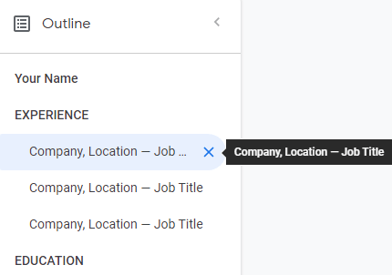 Cách sử dụng Google Docs Resume Template 6 Cách sử dụng Google Docs Resume Template