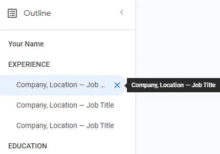 Cách sử dụng Google Docs Resume Template 6 Cách sử dụng Google Docs Resume Template