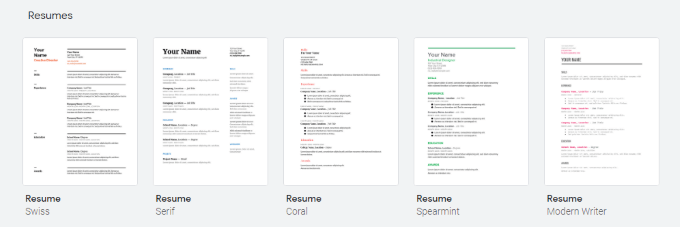 Cách sử dụng Google Docs Resume Template 3 Cách sử dụng Google Docs Resume Template
